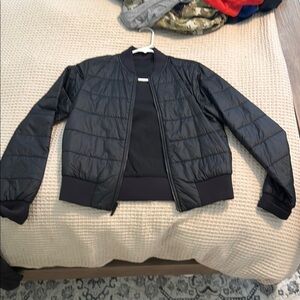 Reversible Black Womens lululemon Bomber
